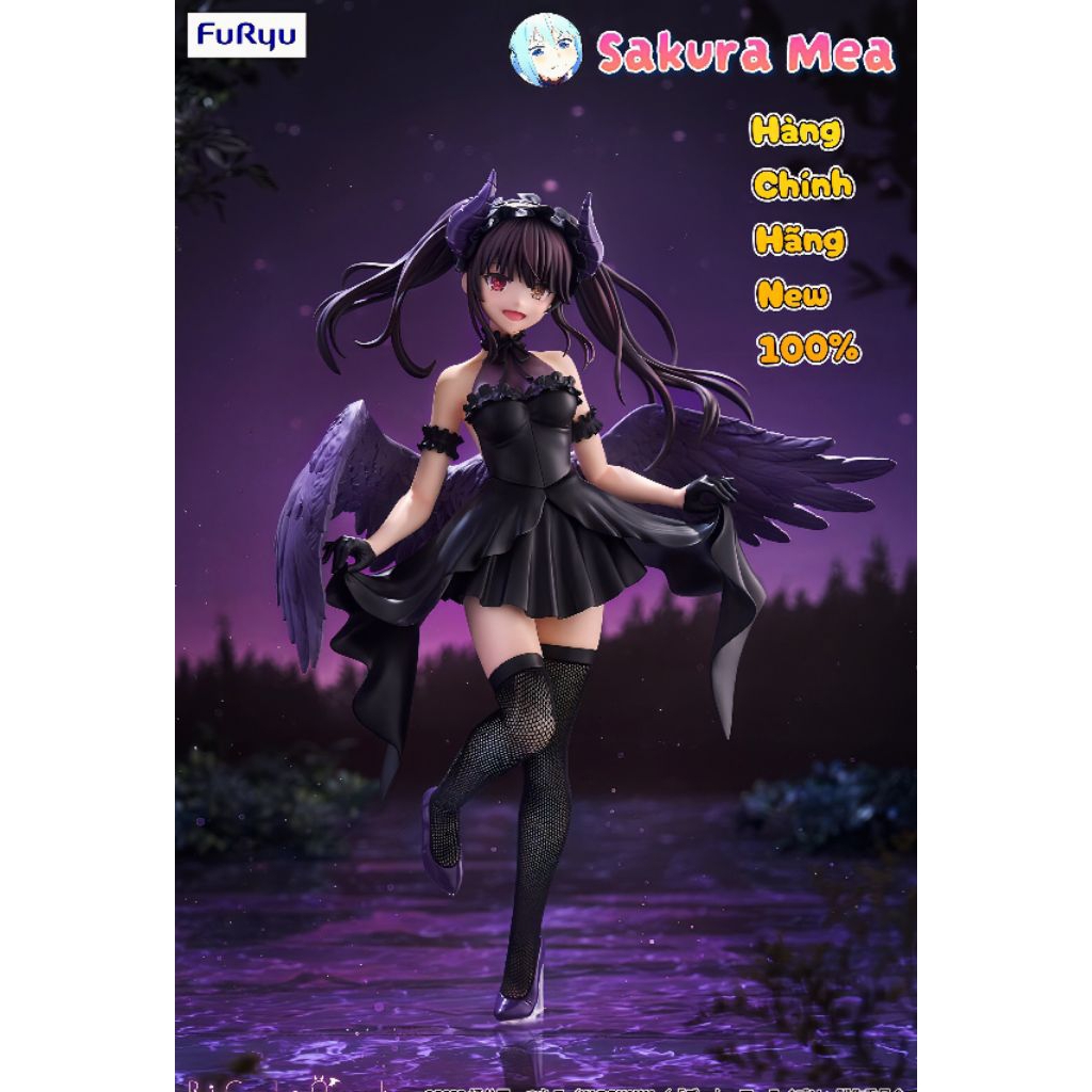 Mô Hình (Figure Tokisaki Kurumi) Date A Live V ~ Tokisaki Kurumi ~ BiCute Dark (FuRyu)