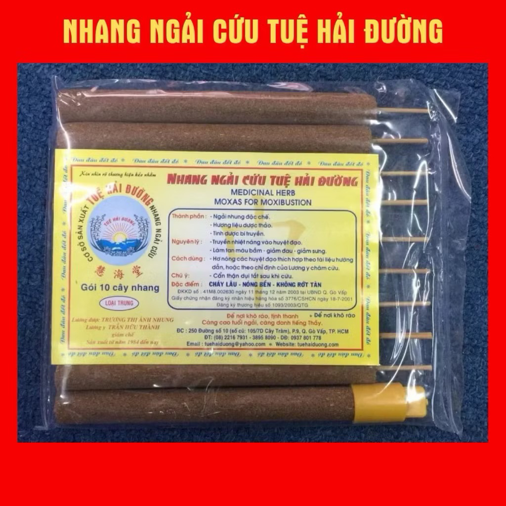 Nhang ngãi cứu Tuệ Hải Đường gói 10 cây