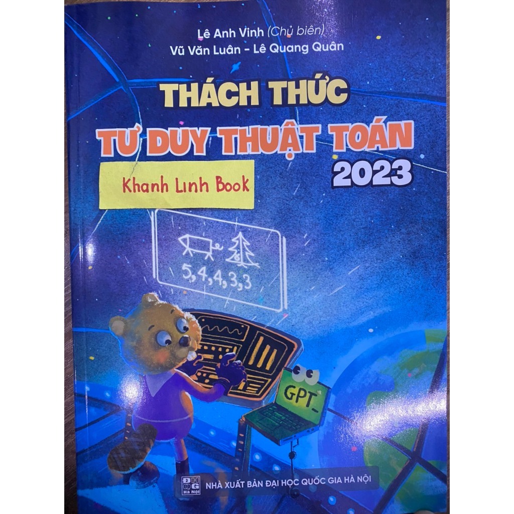 Sách - Thách thức tư duy thuật toán - 2023