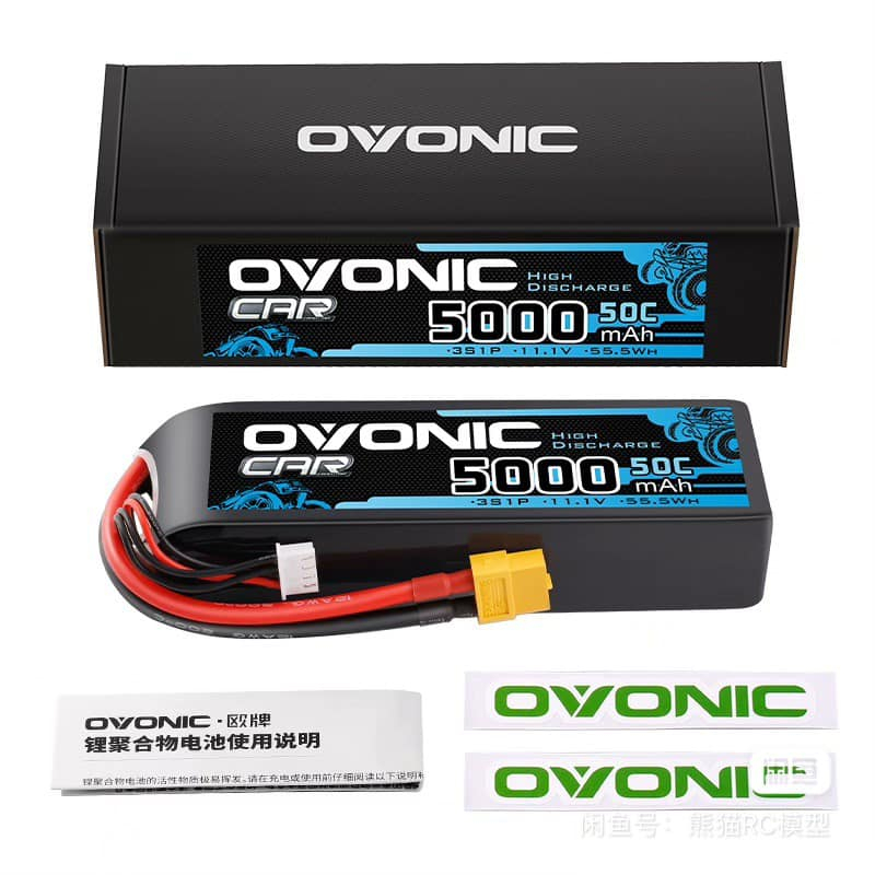 [rcvietnam] Ovonic 5000mah 2s/3s 50C