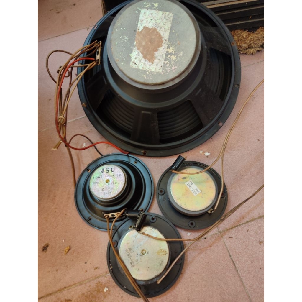 Bộ loa tháo thùng bass 30 cm bán xác