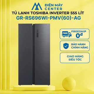Tủ lạnh Toshiba Inverter 555 lít Side By Side GR-RS696WI-PMV(60)-AG - Chính hãng bảo hành 24 tháng