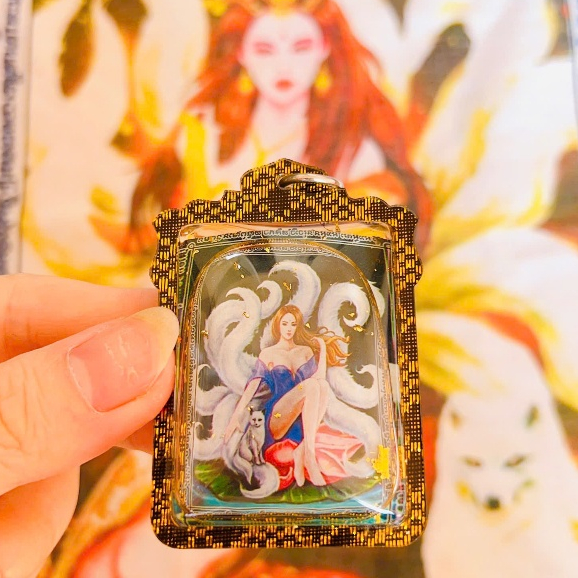 Mặt dây chuyền hồ ly 9 đuôi cửu vĩ - nhiều mẫu Lamina