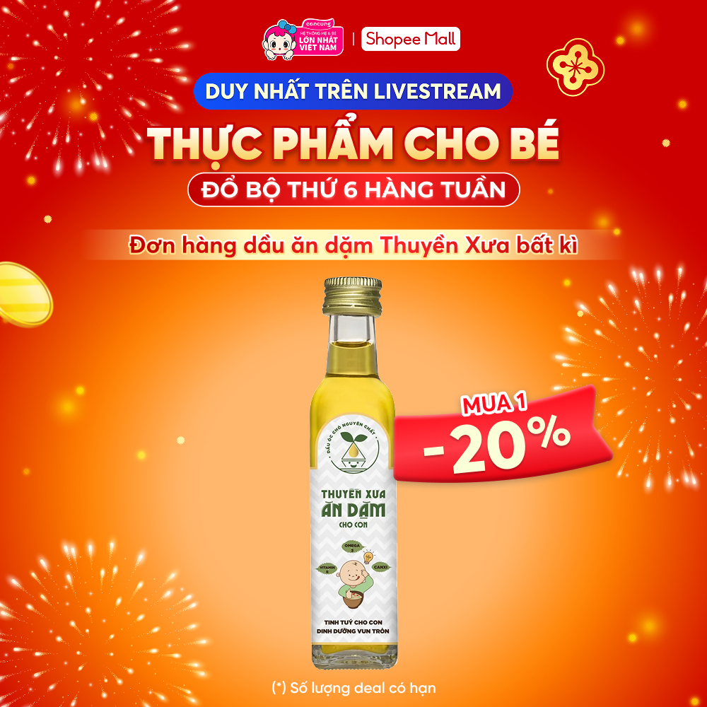 Dầu Óc Chó Nguyên Chất Thuyền Xưa Ăn Dặm Cho Con 250ml