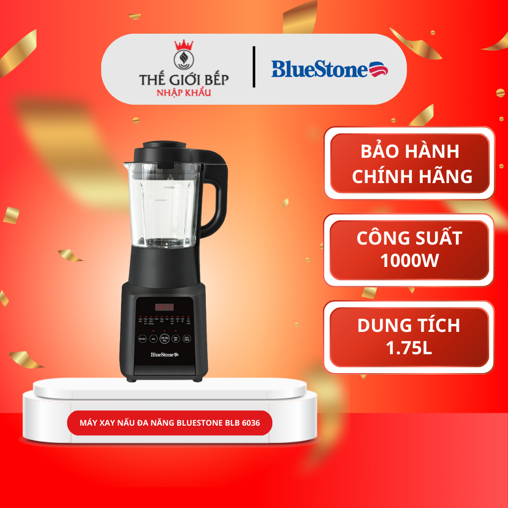 MÁY XAY NẤU ĐA NĂNG BLUESTONE BLB-6036 – Xay Mịn, Giữ Trọn Dinh Dưỡng