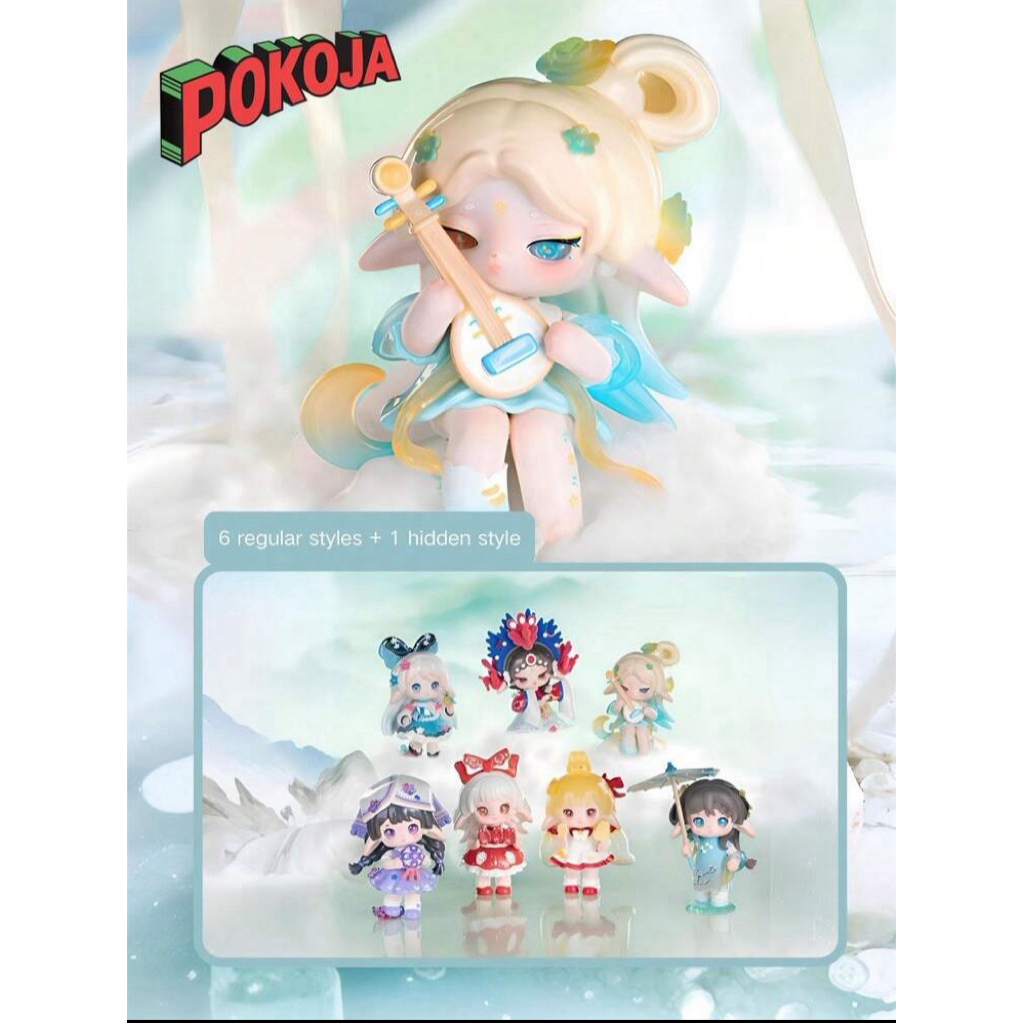 POKOJA blind box Peking Opera  ( 6 character + 1 secret )