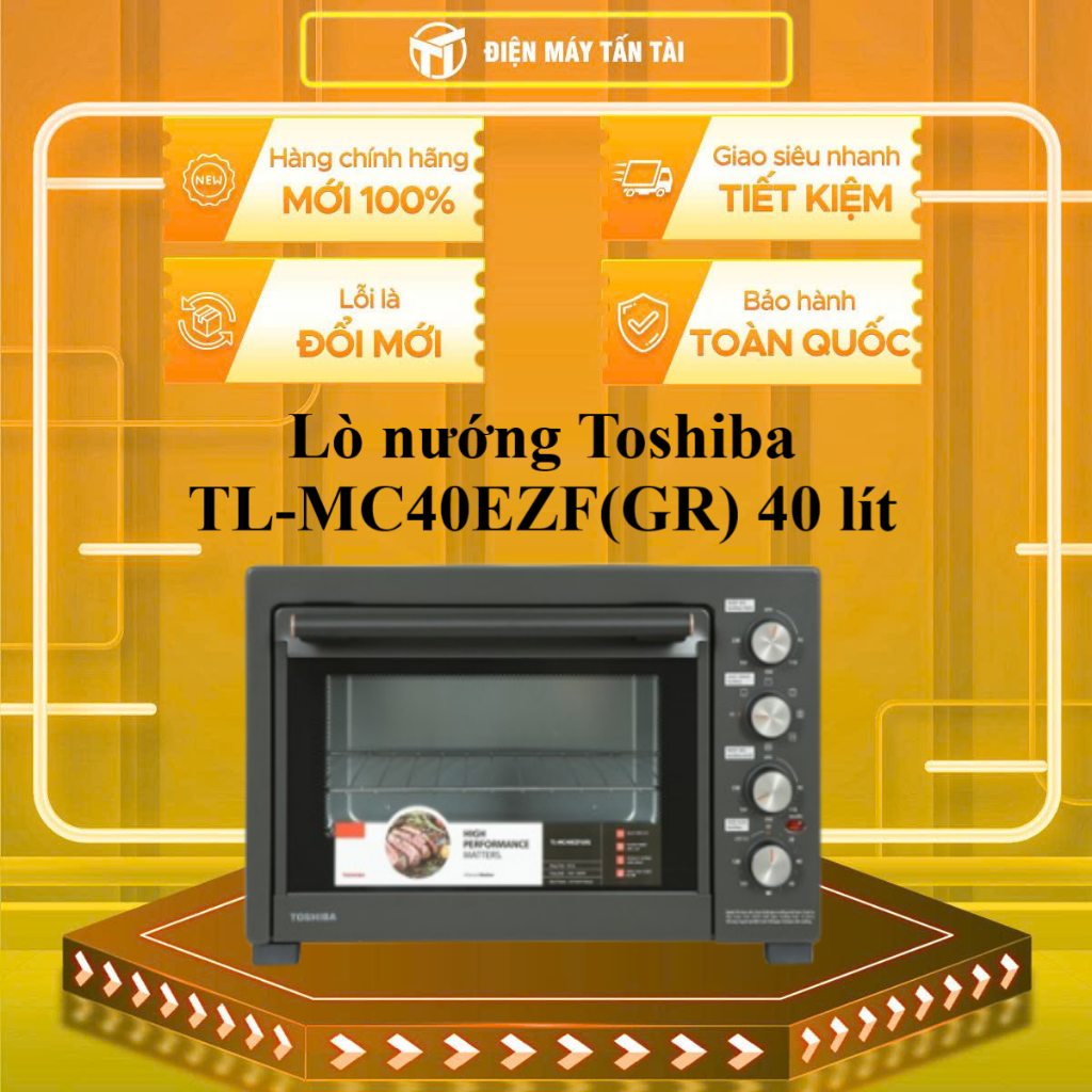 TL-MC40EZF(GR) - Lò nướng Toshiba TL-MC40EZF(GR) 40 lít - GIAO TOÀN QUỐC