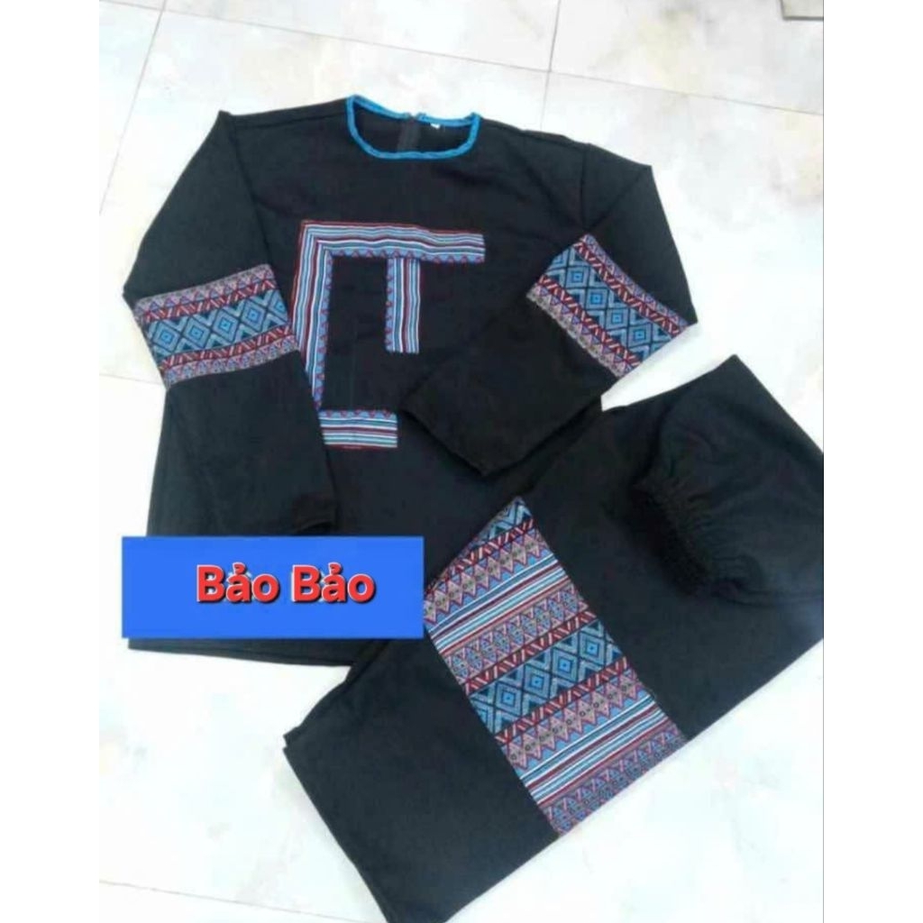 Bộ Hmong nam. có 2S, 1M, 2L, 2Xl, 1 bộ 2xl