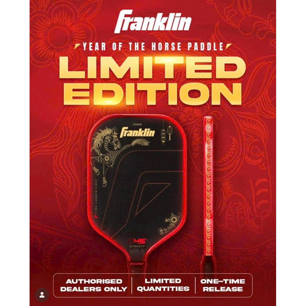 Vợt pickleball Franklin C45 Dynasty Limited bản Ngựa tết 2026