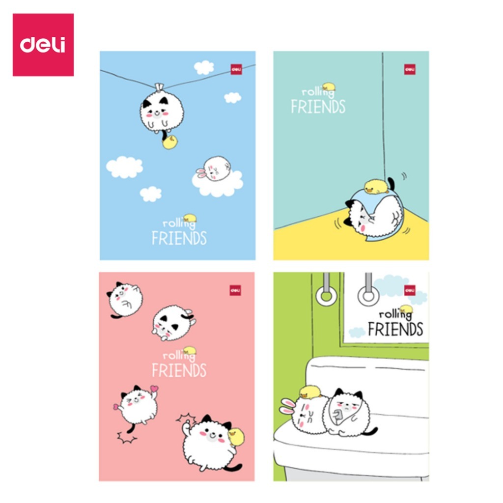 [10QUYỂN 99K] Combo 3 5 10 Vở Ô Ly Deli Tập Vở 4 5 Ô Ly Vở Học Sinh 48 80 Trang Nhiều Mẫu Mã Phù Hợp