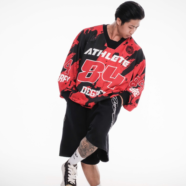 Áo Sweater Degrey Athlete vải Poly