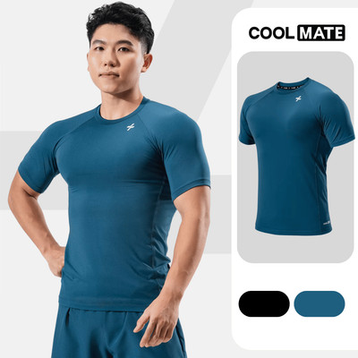 [MUA 2 GIẢM 5%]Áo Thun thể thao nam Gym Power dáng Tights fit thoáng khí co giãn 4 chiều Coolmate
