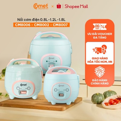 [KHO HCM] Nồi cơm điện con heo Comet dung tích 0.8L - 1.2L - 1.8L