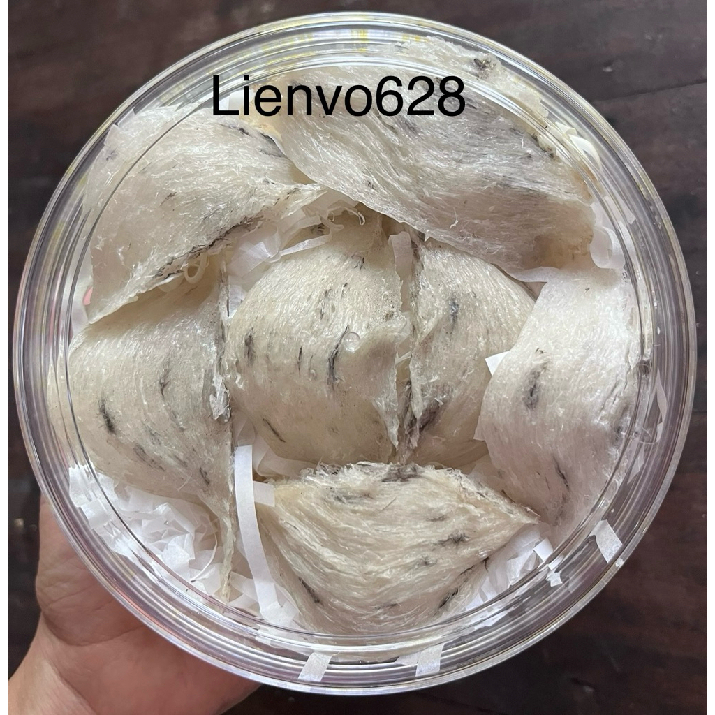 100g yến thô nguyên tổ lông vừa (yến nhà nuôi)