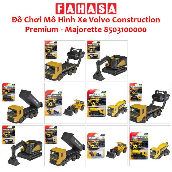 Đồ Chơi Mô Hình Xe Volvo Construction Premium - Majorette 8503100000