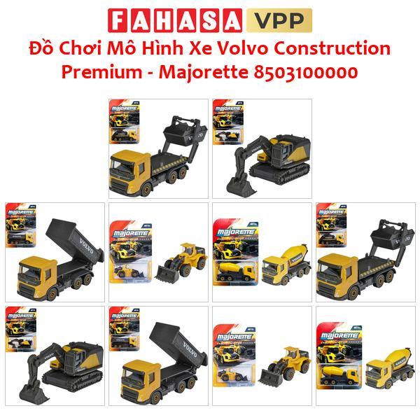 Đồ Chơi Mô Hình Xe Volvo Construction Premium - Majorette 8503100000