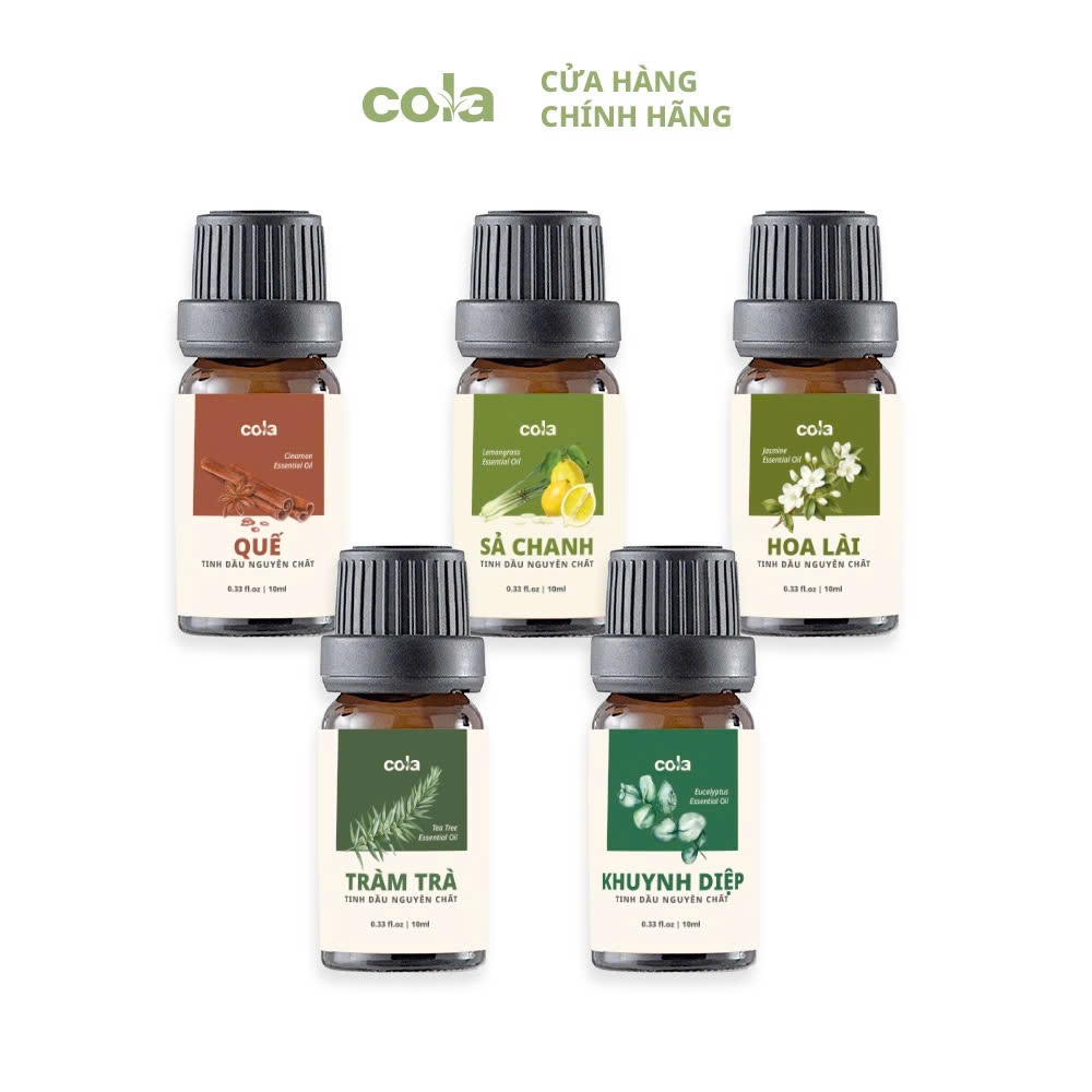 Tinh dầu thiên nhiên Cỏ Lá 10ml 20 mùi Tự chọn Có kiểm nghiệm 100% nguyên chất