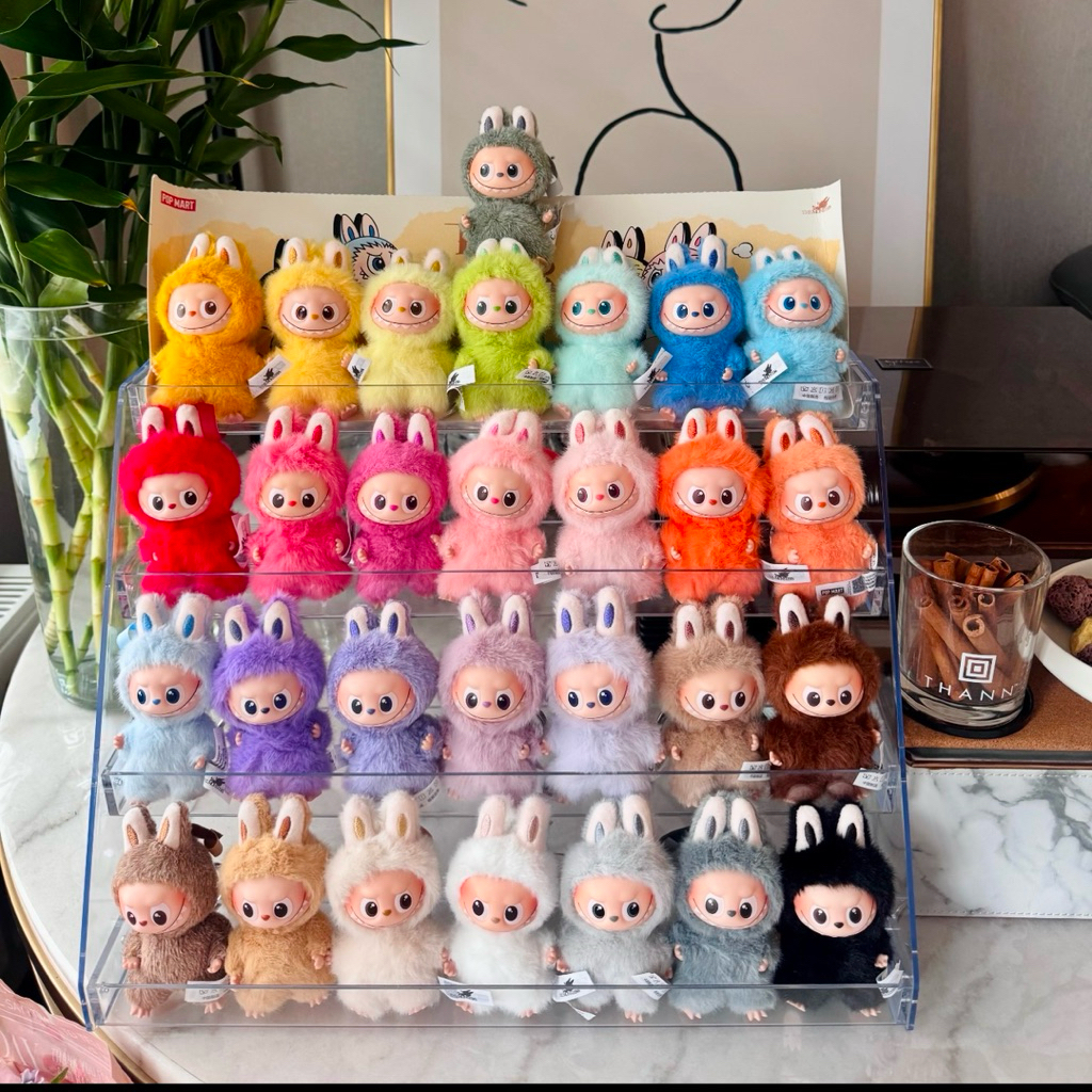 [Hoả tốc] Labubu V4 CHÍNH HÃNG Pin For Love Mini All Letters - Labubu V4 Mini blind box móc khoá gấu