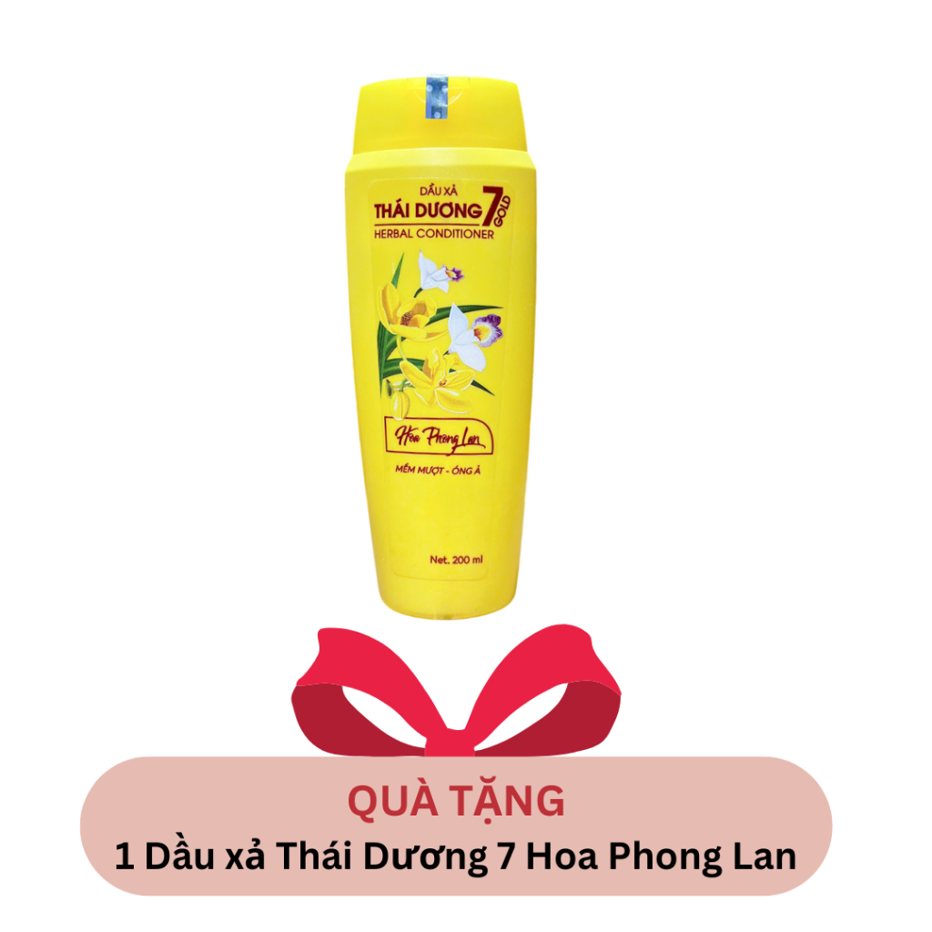 Dầu xả Thái Dương 7 Gold Hoa Phong Lan (chai 200ml) - Sao Thái Dương