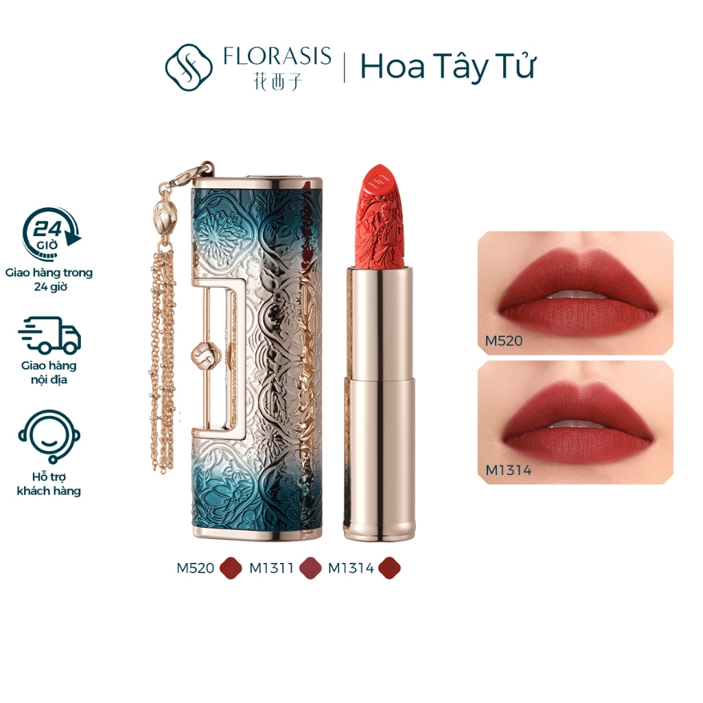 【KOL Livestream】Florasis Son Môi Khóa Đồng Tâm