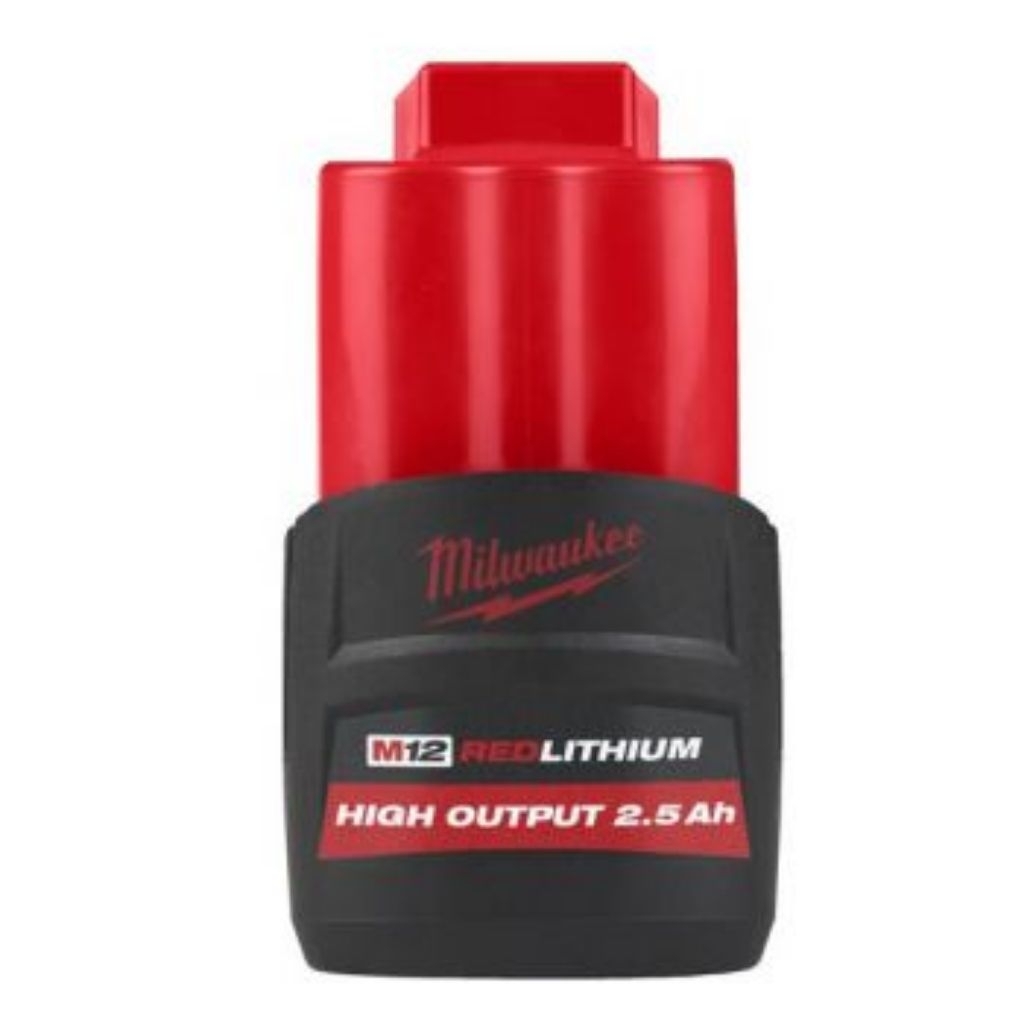 Pin Milwaukee M12 12V 2.5Ah tăng 25% chính hãng High Output