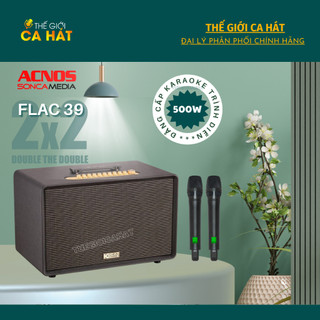 [Tặng dây Optical nối TV] ACNOS FLAC 39- Loa karaoke Soncamedia Cao Cấp 500w - ĐẲNG CẤP TRÌNH DIỄN