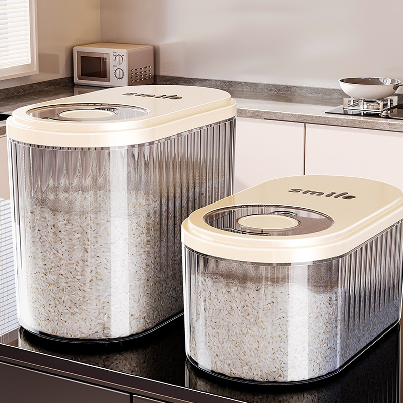 Thùng gạo Sunhome cửa trượt chống ẩm chống côn trùng SH0057, hộp đựng ngũ cốc, gạo 5kg 10kg 15Kg