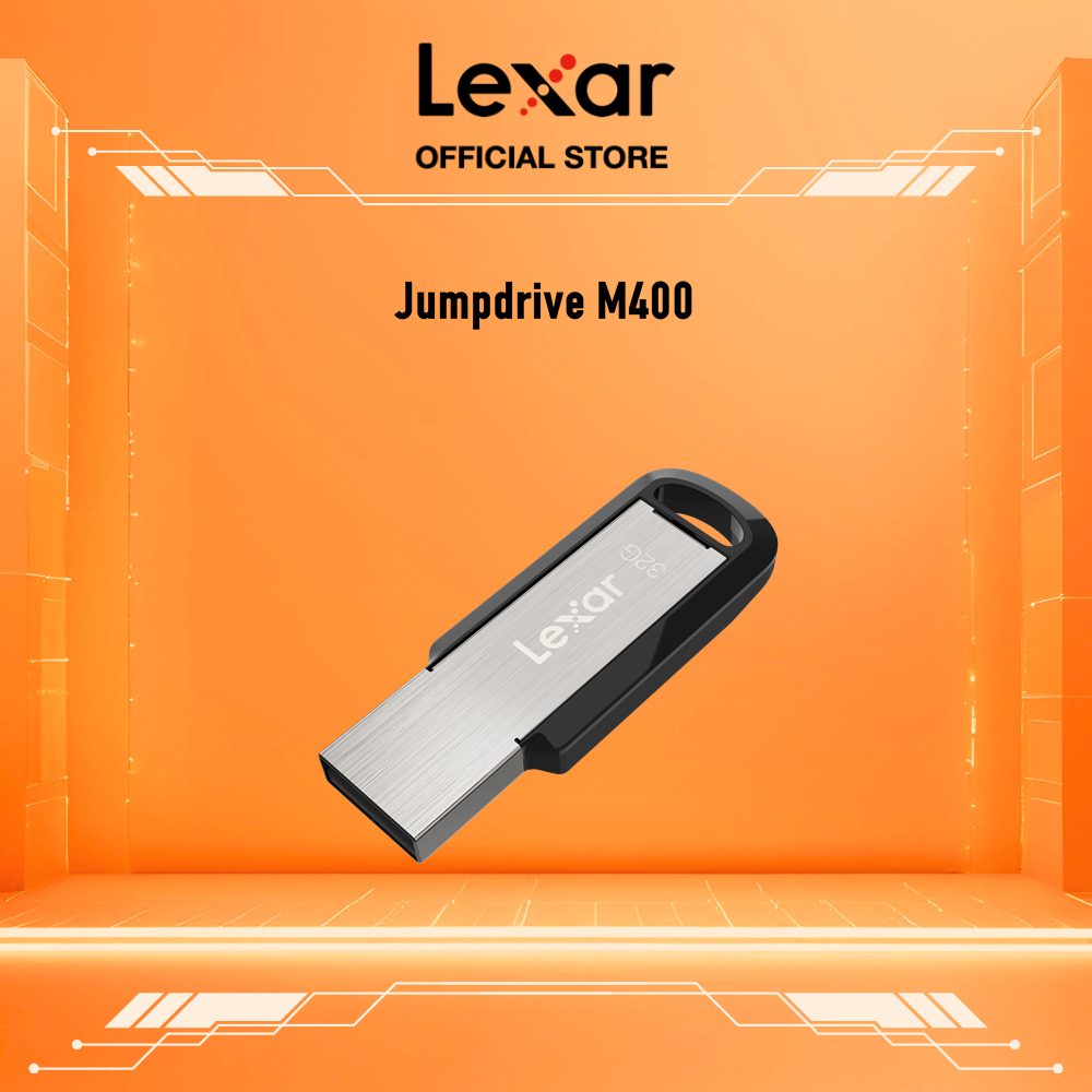 [Livestream] USB Lexar JumpDrive M400 3.0 Flash Drive 32GB Tốc Độ Đọc 130MB/s Màu Đen Bạc
