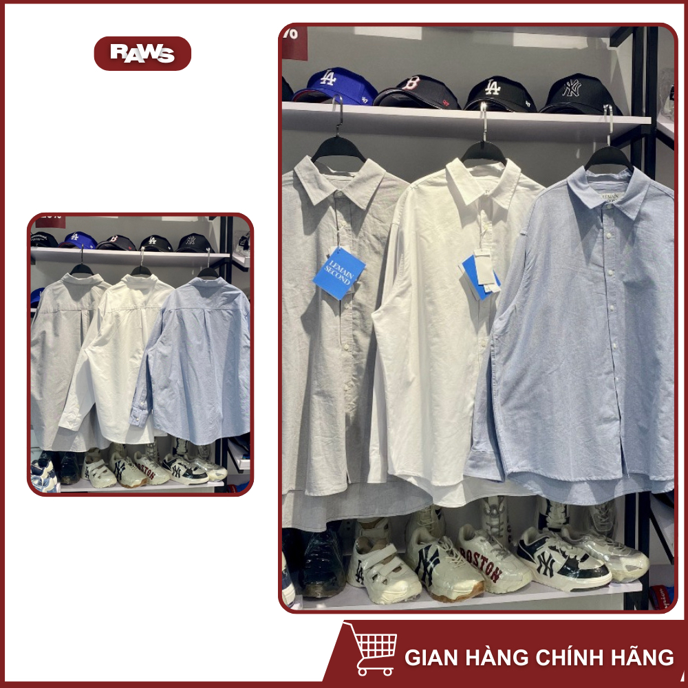 Áo Sơ Mi Raws Lemain Second Oxford Chính Hãng