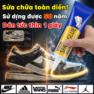 COD-Mua 2 tặng 1 HD Keo dán giày siêu dính chống nước trong suốt 60ml, an toàn không độc hại