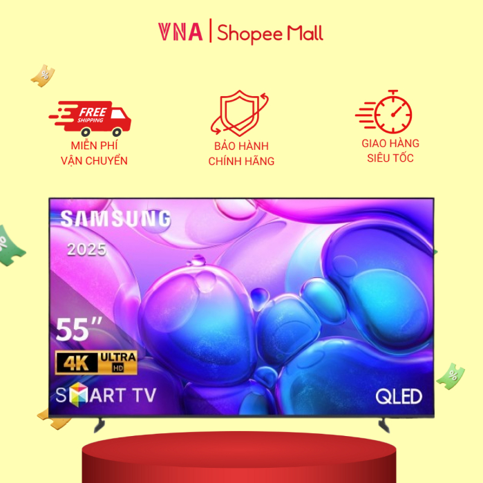 55Q6FA - Smart Tivi QLED Samsung 4K 55 inch QA55Q6FA - Chính hãng bảo hành 24 tháng