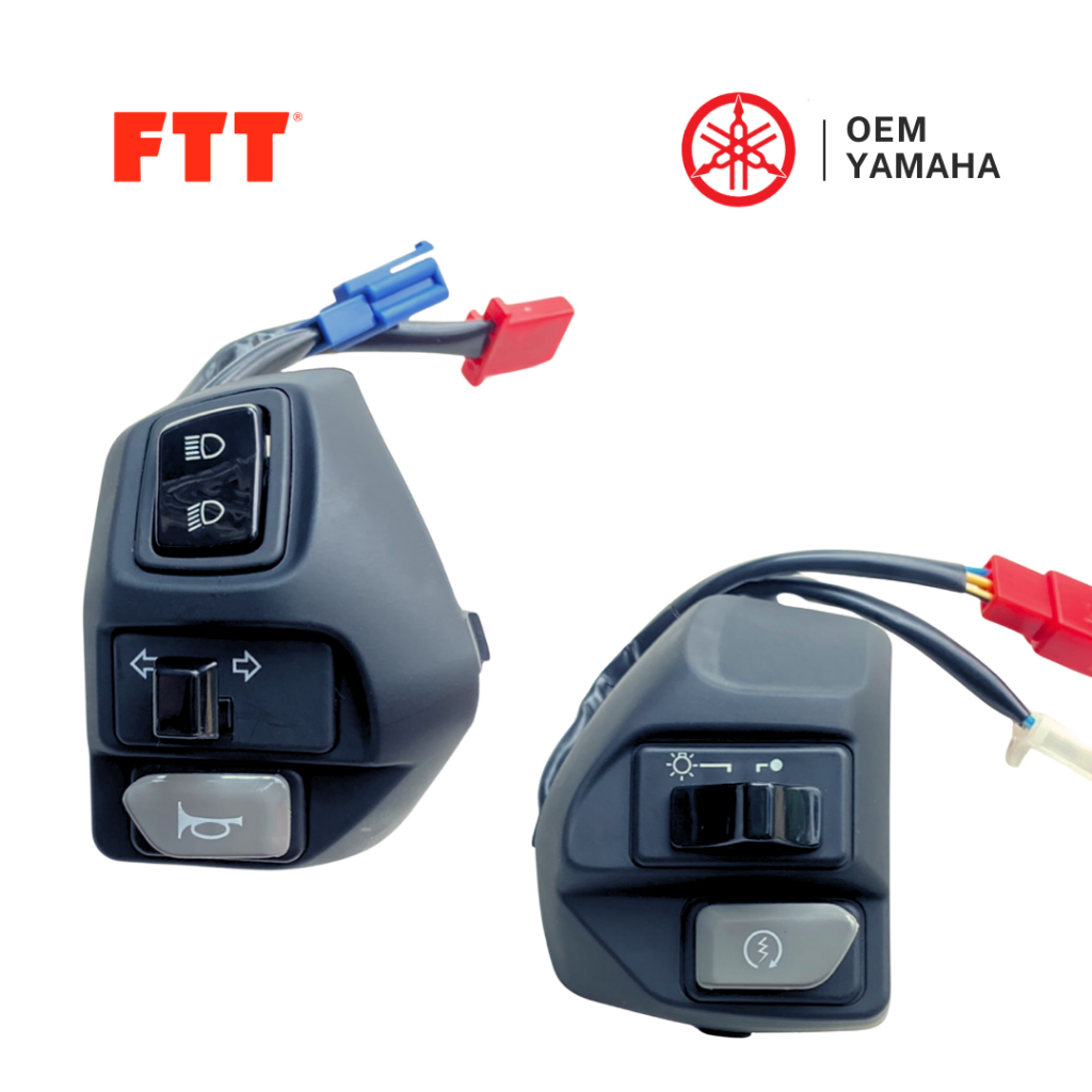 Bộ Cụm Công Tắc FTT Trái Phải cho xe Yamaha Janus mã SW-1269-C03 và SW-1270-C03
