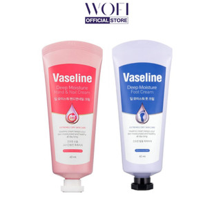 Kem dưỡng da tay và móng Vaseline Deep Moisture Hand & Nail Cream mềm mịn da 60ml