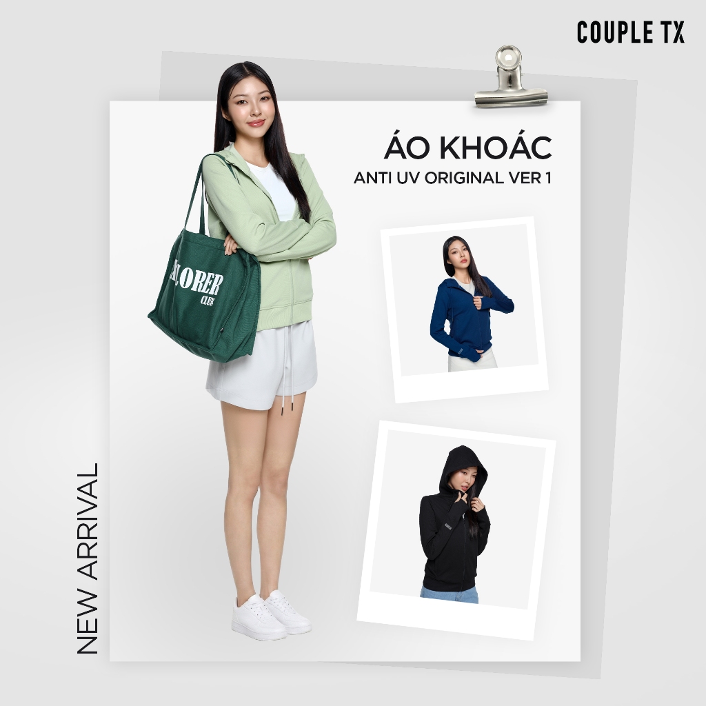 Áo Khoác Chống Nắng Nữ Couple TX Anti UV Original Form Regular WOK 2064 | BigBuy360 - bigbuy360.vn