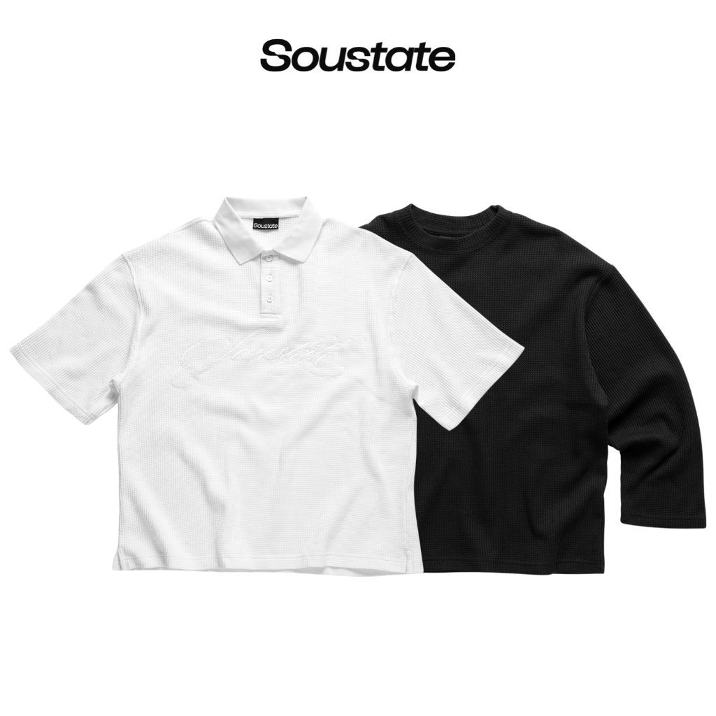 [COMBO TẾT 2026] - Áo Waffle Tay Dài  + Áo Waffle Polo