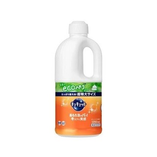 Nước rửa bát Kyukyuto Kao 1250ml nội địa Nhật