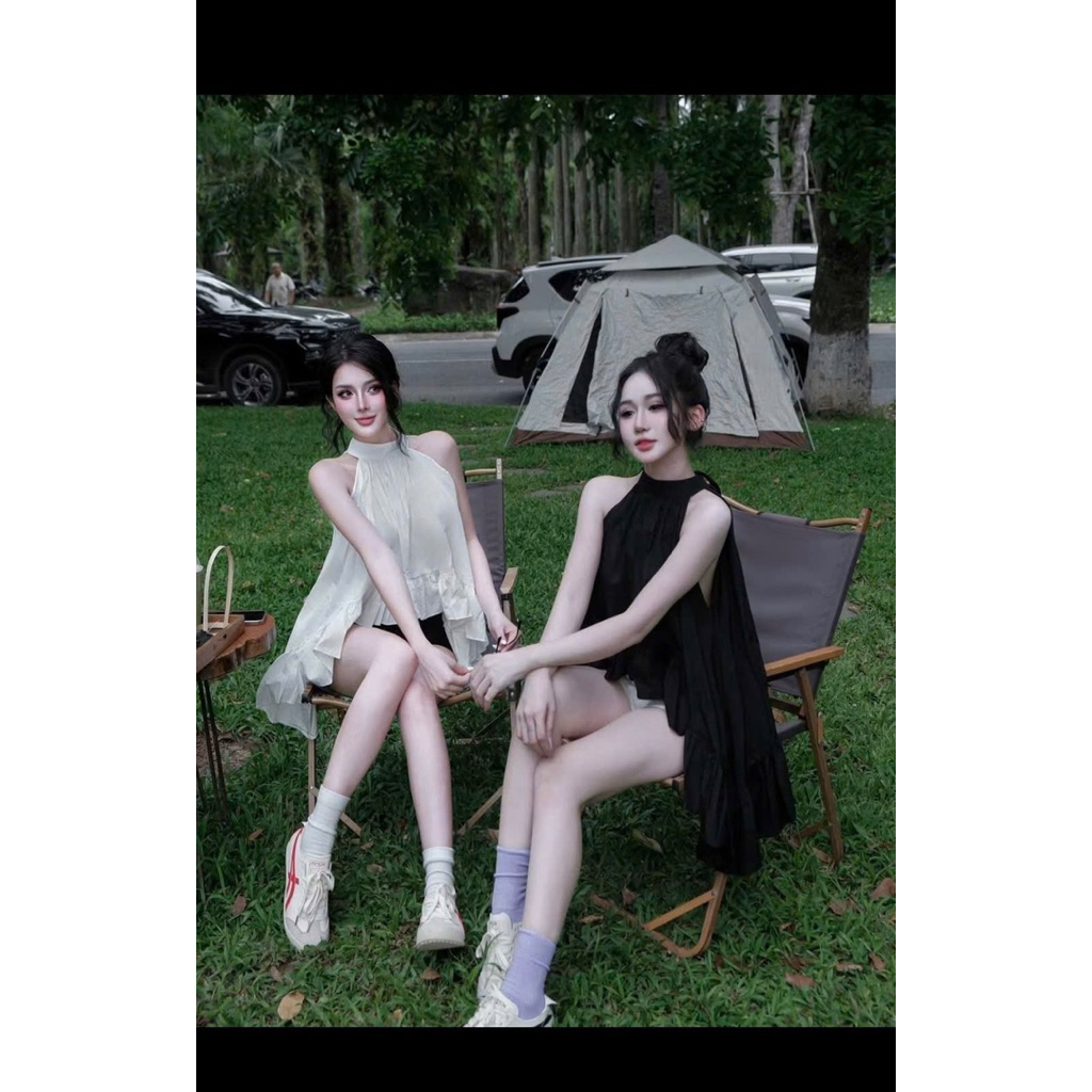 Ao yem nu vat layer form xinh chat vai mem mat