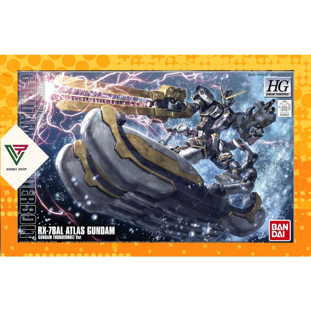 Mô Hình Lắp Ráp 1/144 HG UC RX-78AL Atlas Gundam (Gundam Thunderbolt Ver.)