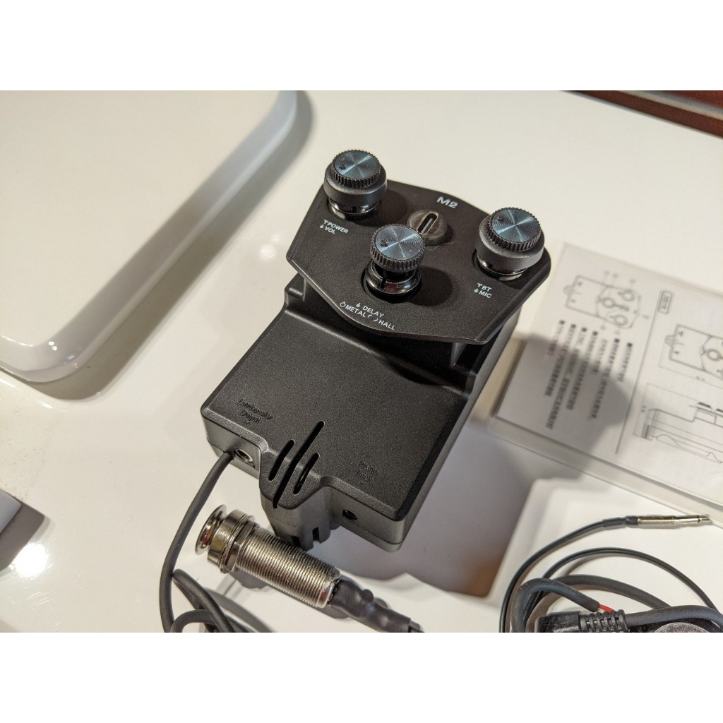 EQ M2 dành cho Guitar có tích hợp loa; kết nối Bluetooth; Hiệu ứng Reverb & delay