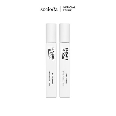 Nước Hoa Speaks To Me Eau De Parfum By The Beach_10ml & Slow Sunset_10ml