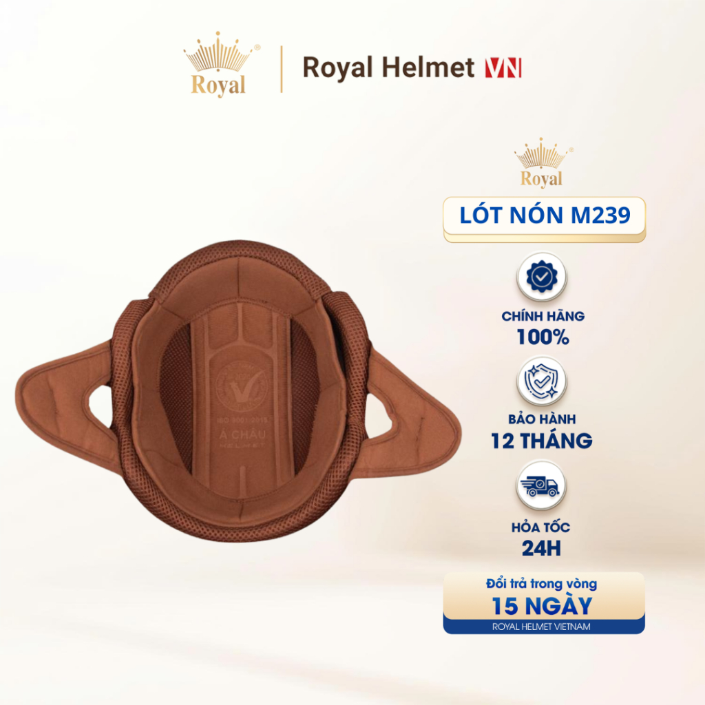 [PHỤ KIỆN] Lót Thay Mũ Bảo Hiểm Royal M239, Kính Âm Nón Bảo Hiểm M239 Chính Hãng | Trực tiếp từ NSX