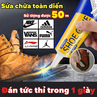 🏃Sửa một lần, dùng cả đời  Mua là có tặng🏃Keo dán giày siêu dính chống nước trong suốt 60ml, an toàn không độc hại