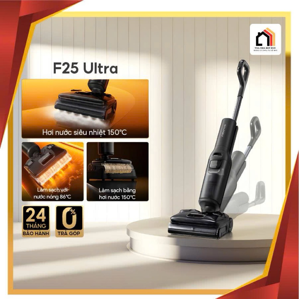 [𝓢𝓐𝓛𝓔 25/3] Roborock F25 Ultra/ F25 Gen2/F25 RT Gen2 - Máy hút bụi lau nhà tự động - Bản Quốc Tế