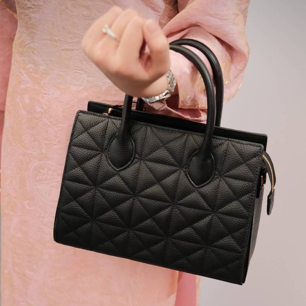 Túi  Xách Nữ WT Leather Kalei Lady Da Bò Thật. Màu Đen , Đỏ , Cam