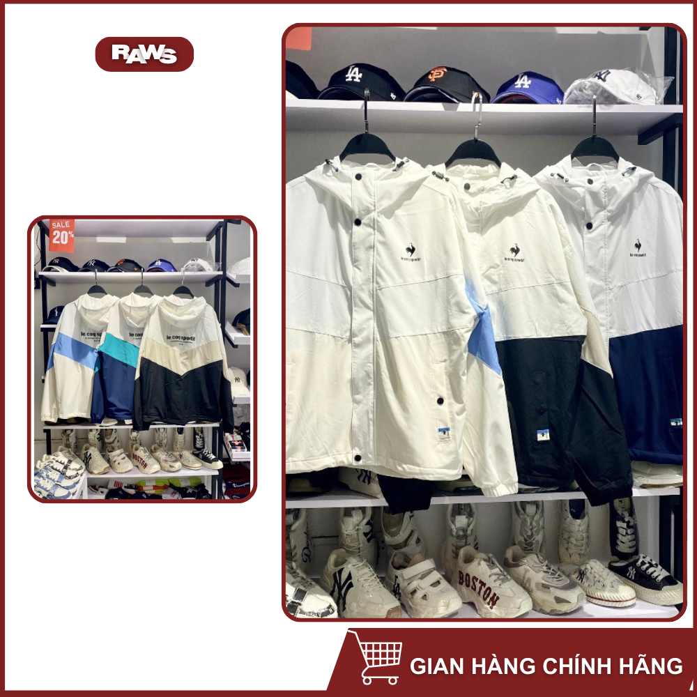 Áo khoác gió hooded LE COQ SPORTIF