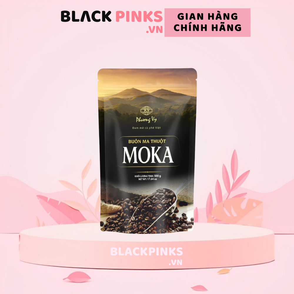 Cà phê rang xay Phương Vy Moka 500g