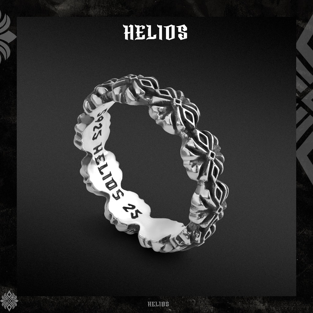 Nhẫn Bạc S925 Enso Helios Silver Original