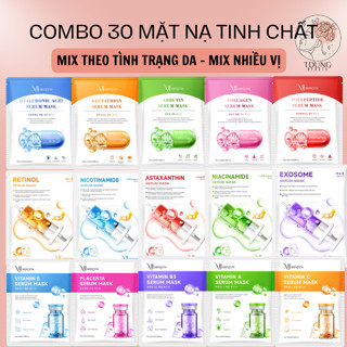 Mặt nạ dưỡng da, mặt nạ dưỡng trắng cấp ẩm mờ thâm bổ sung collagen tinh chất ốc sên Nội Địa Trung