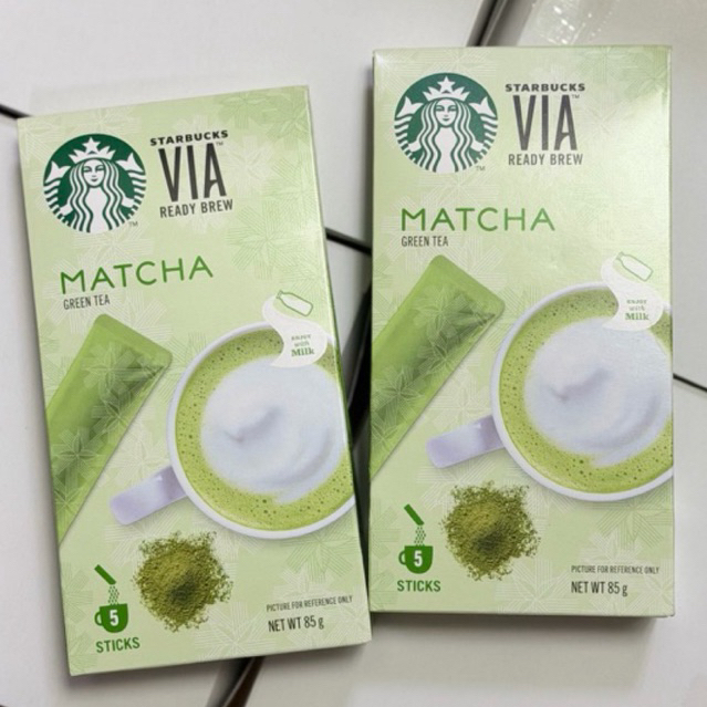 VIA Matcha Latte Starbucks