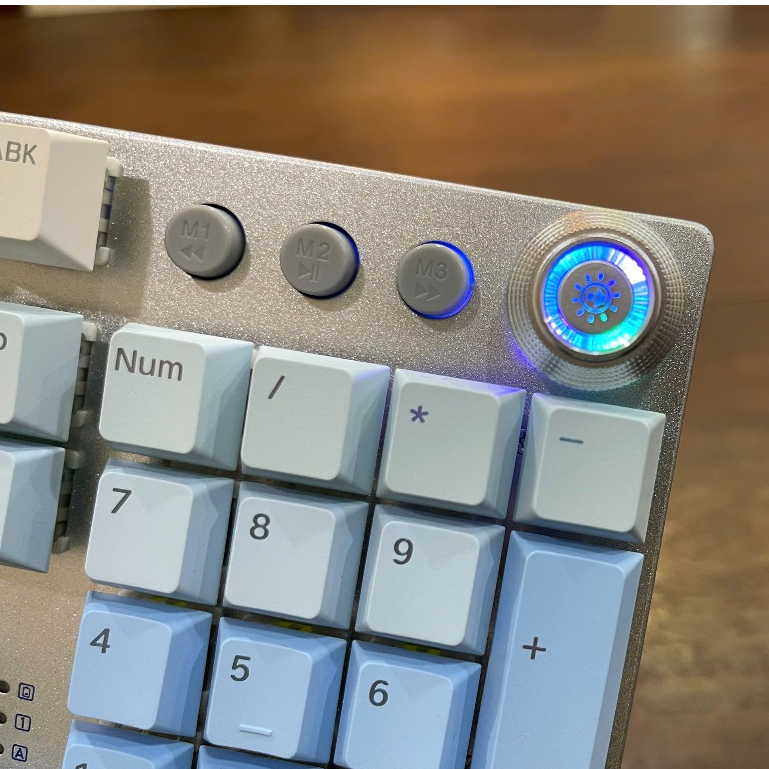 Bàn phím cơ gaming AULA F2088AIR 3 chế độ kết nối, LED RGB 16.8 triệu màu, hỗ trợ hotswap, có tặng kèm kê tay | BigBuy360 - bigbuy360.vn